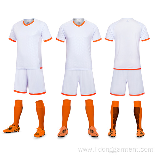 Soccer Jersey Shirt Set Custom Retro Football Uniforms